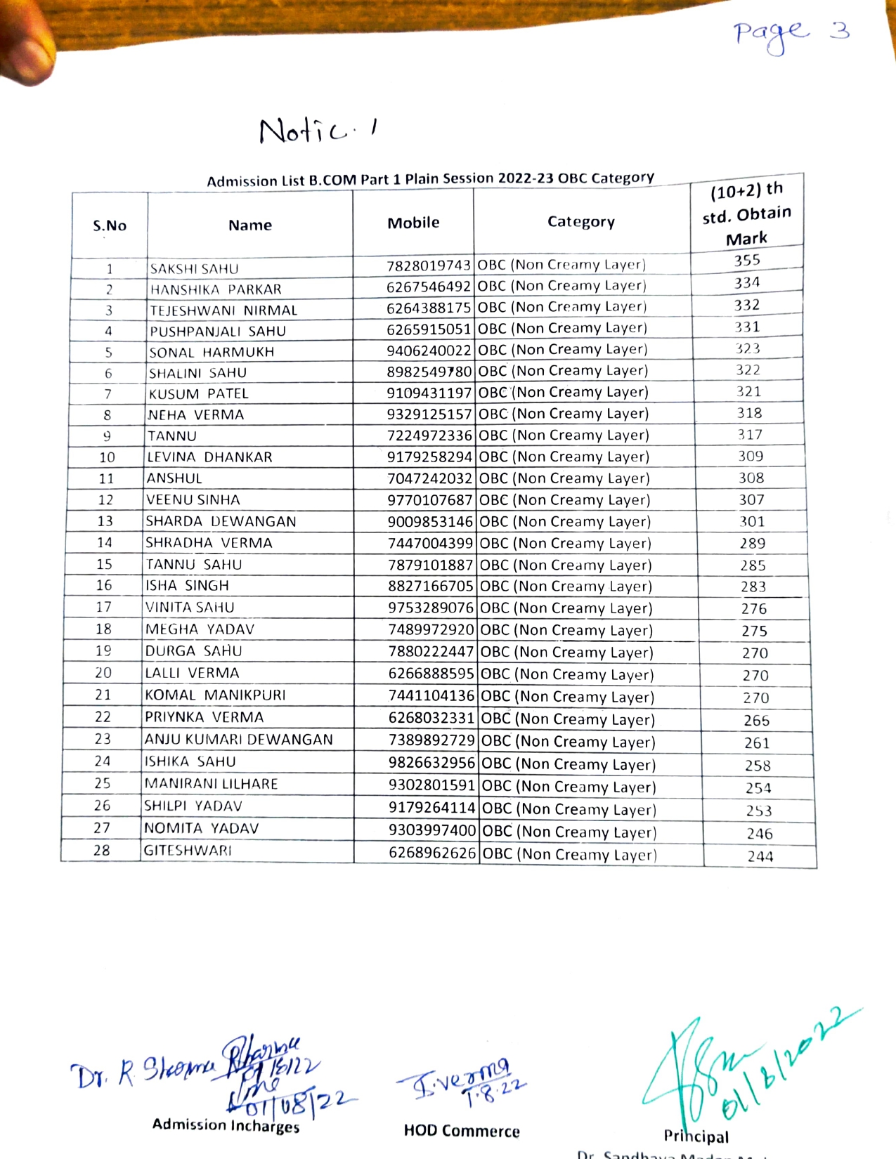 Latest News | Bhilai Mahila Mahavidyalaya